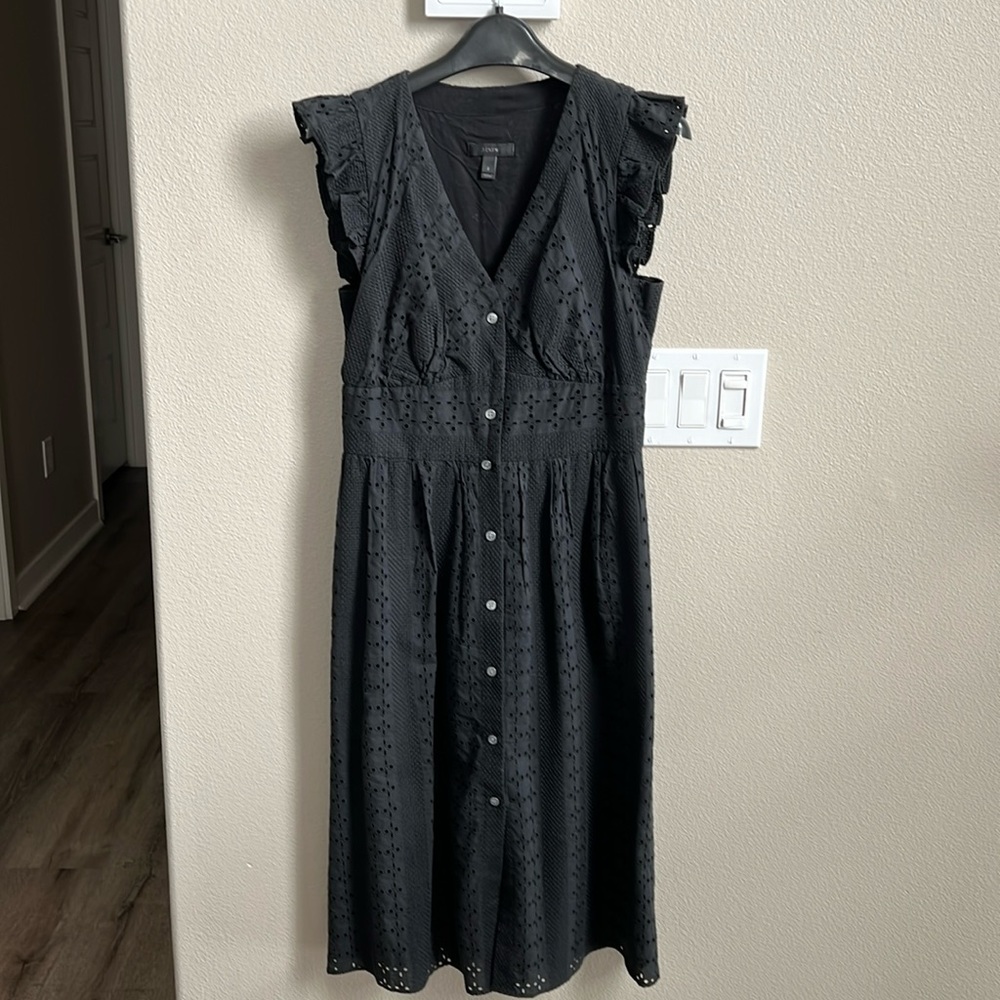J. Crew Eyelet Dress